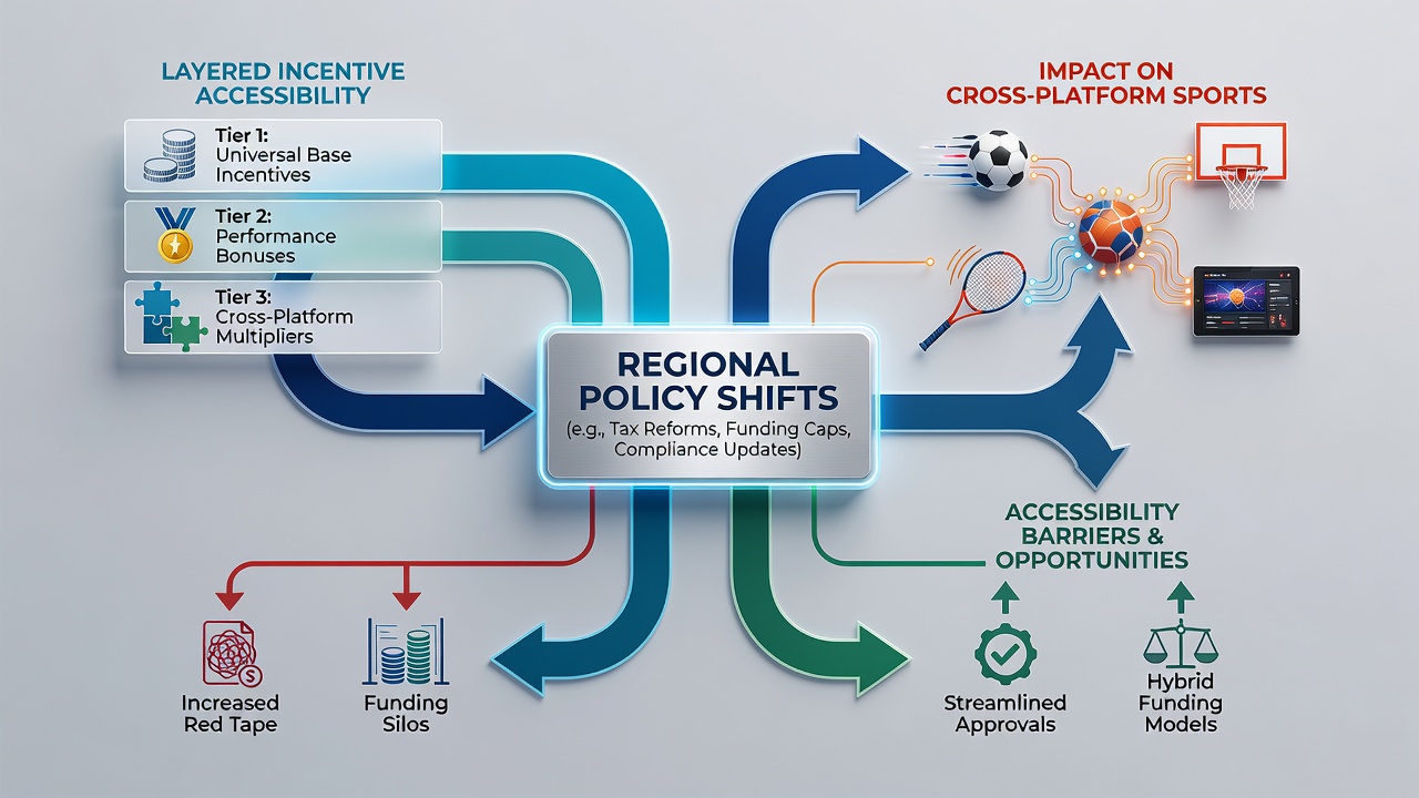 Sports bettor using multiple devices to access regional betting platforms with visible incentive tiers