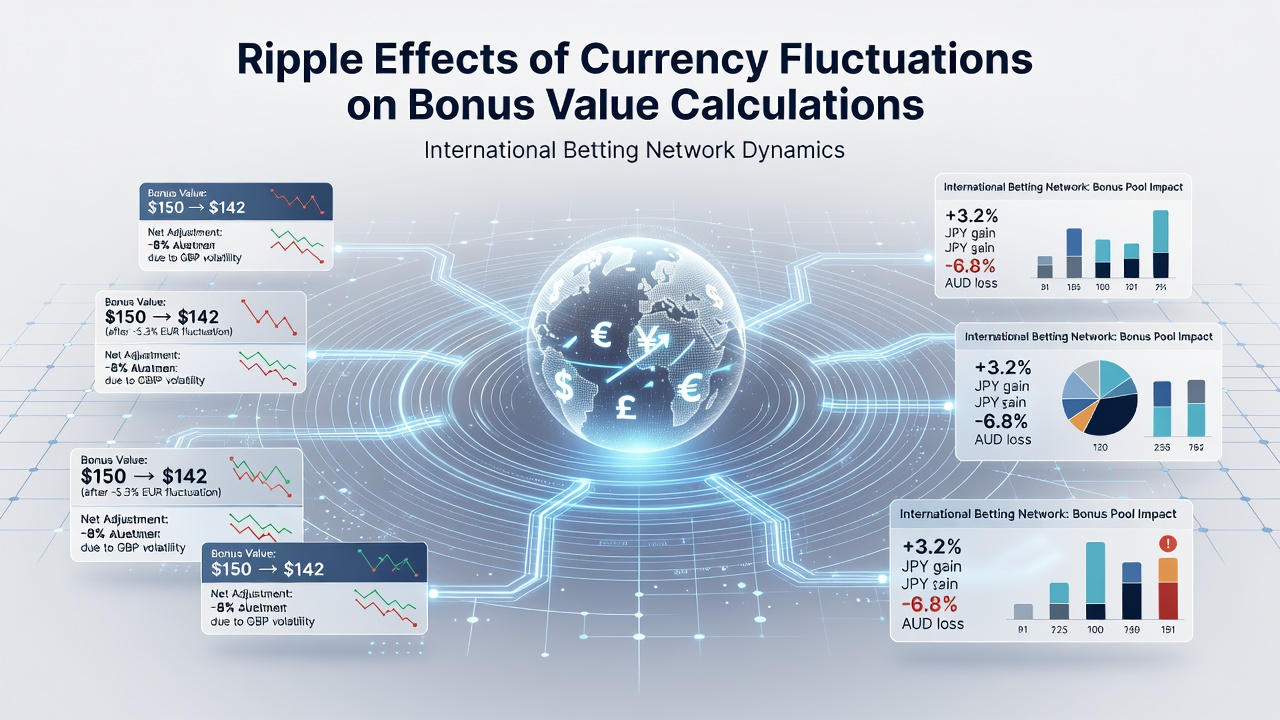 Global map highlighting betting jurisdictions with currency fluctuation indicators